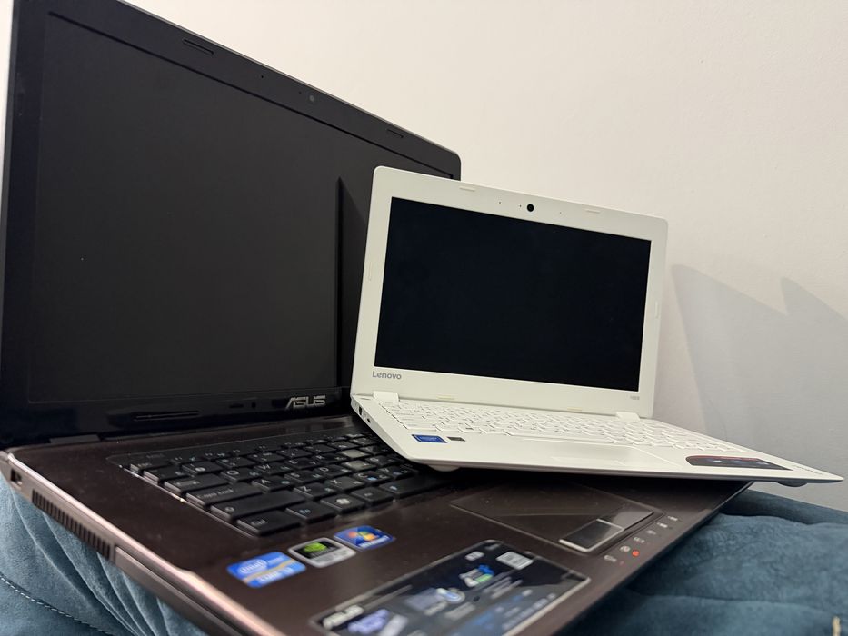 Продаю ноут буки , старенькие но рабочие . Asus и Lenovo