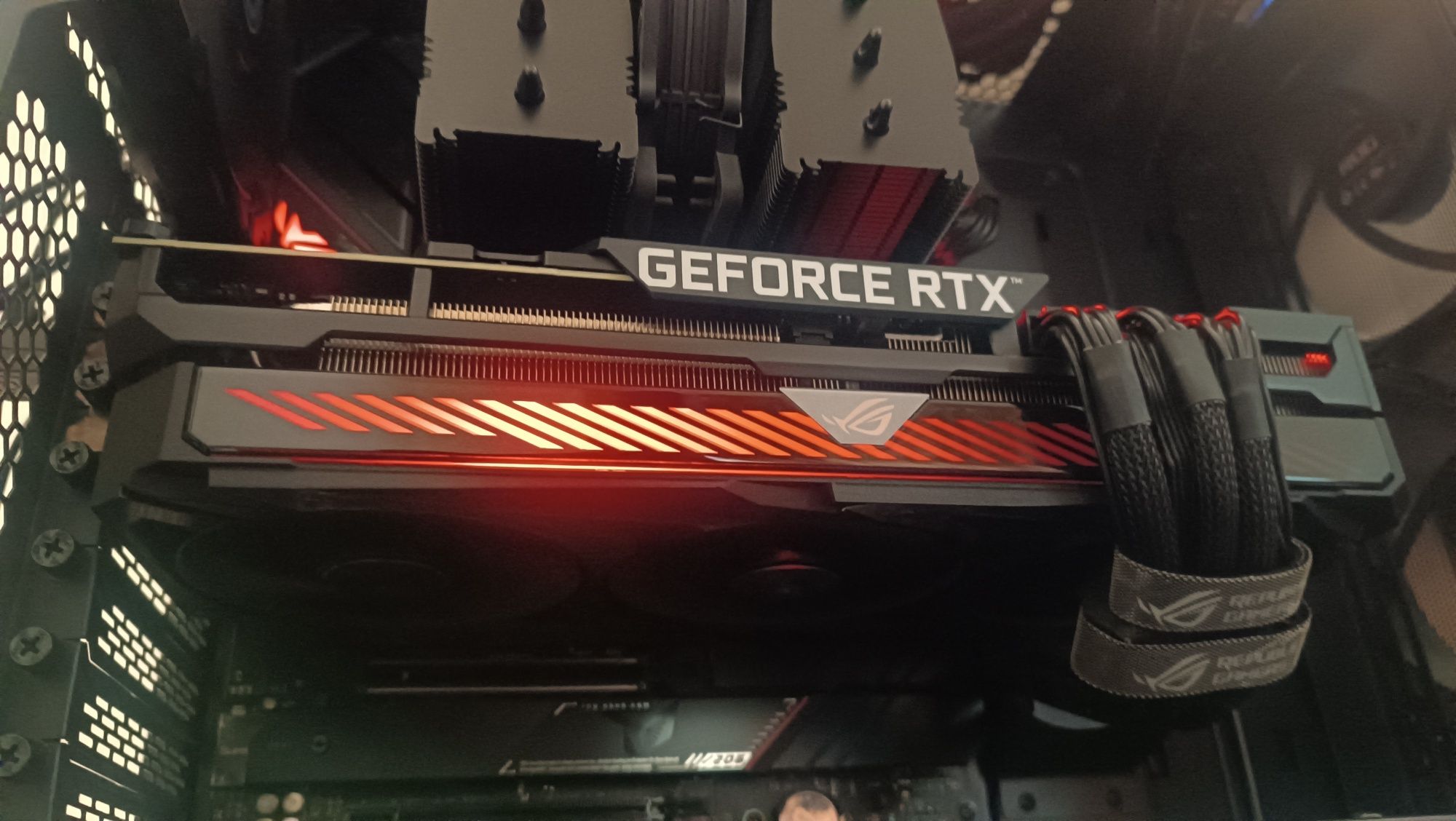 Placa video ROG Strix GeForce RTX 3070 Ti OC 8GB