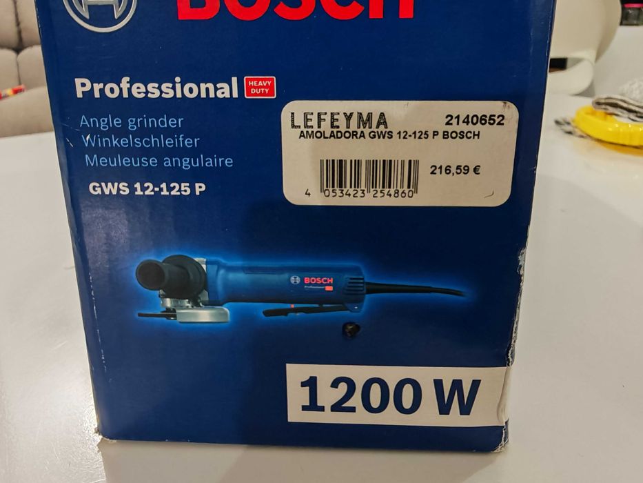Ъглошлайф BOSCH GWS 12-125 P от Испания