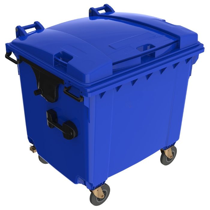 Container gunoi 1100 litri negru, verde, albastru,galben import Grecia