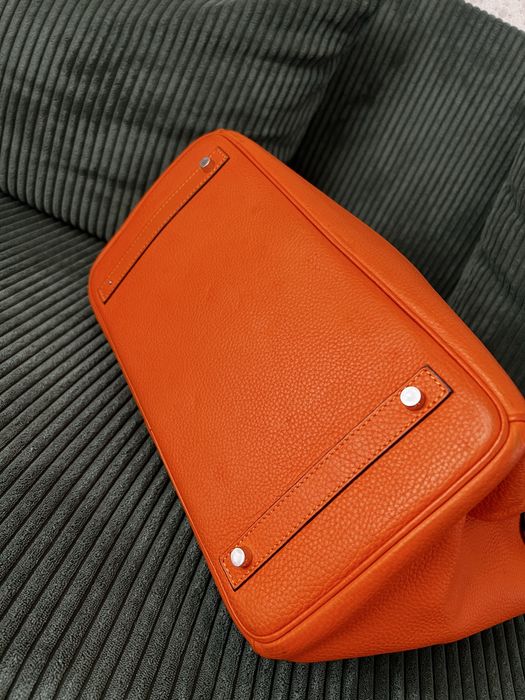 Hermes Birkin orange togo leather 35 cm