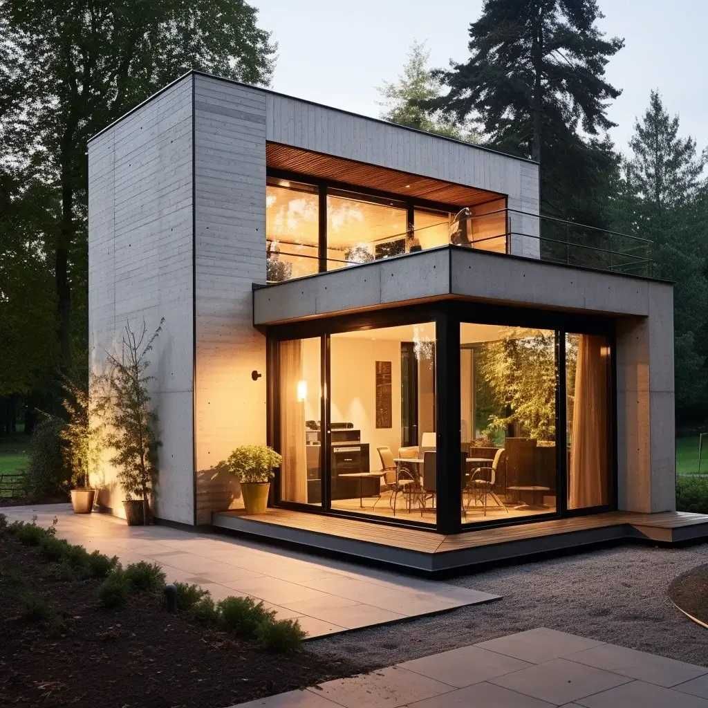 Vand case modulare, cabane tip A, containere locuibile