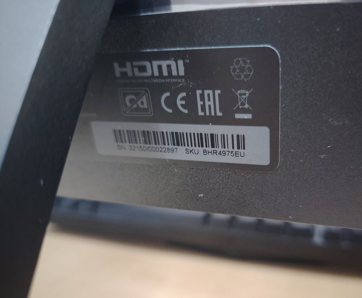 Xiaomi 27" IPS Full HD / 75Hz / Безрамочный / НОВЫЙ / Работал 1 неделю