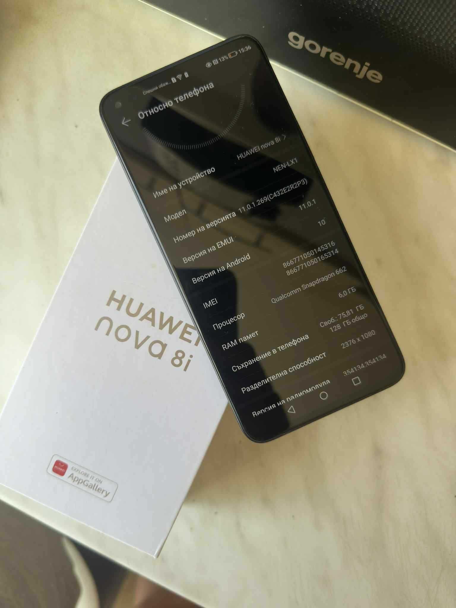 Huawei nova 8i 128gb black