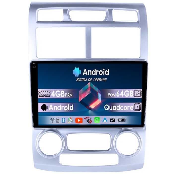 Navigatie KIA Sportage 2004-2007, Android 14,9 INCH, 4GB RAM/64GB ROM