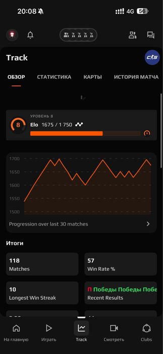 Faceit аккаунт cs2