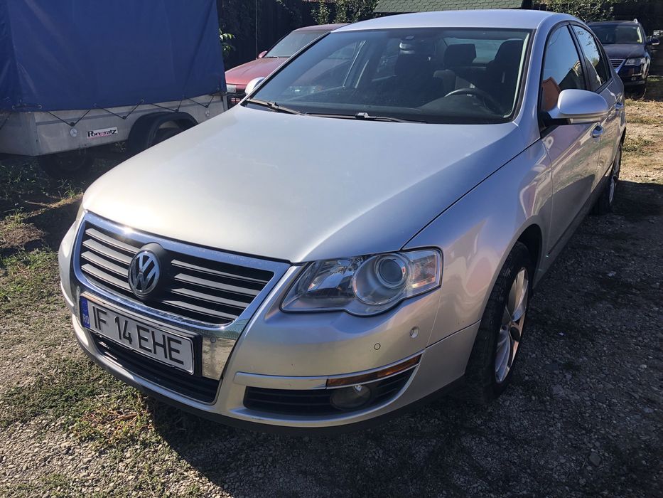 Bara fata 6 senzori de parcare Vw Passat B6 2008 argintiu LA7W GRI