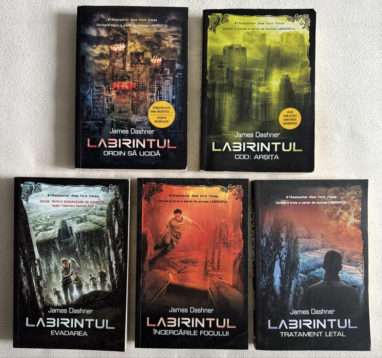 Seria labirirntul 5 volume
