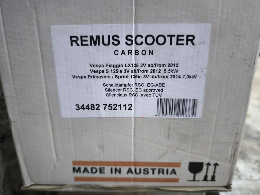 Ауспух  Remus за Vespa,Primavera,Sprint,Piaggio