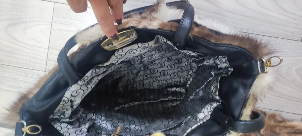 Чанти естествена косъм лисица