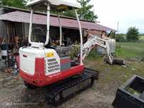 miniexcavator takeuchi tb016 2013
