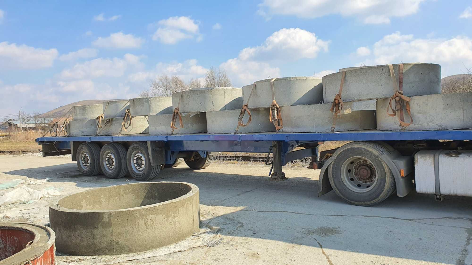 Inele de beton pentru camine de apa/fose/bazine 50 cm inaltime