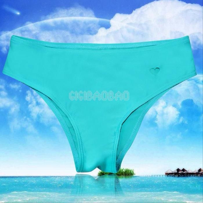 Lenejerie dama - costum baie SLIP decupat (inimioara)