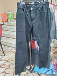 Pantaloni bărbătești denim negri