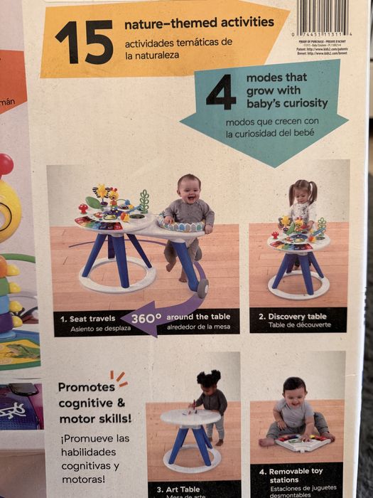 Centru de activitati 4 in 1 Around We Grow, Baby Einstein