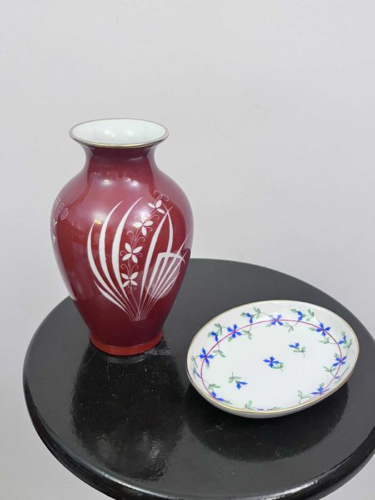 Set deosebit portelan ambele marcate HEREND bibelouri bibelou
