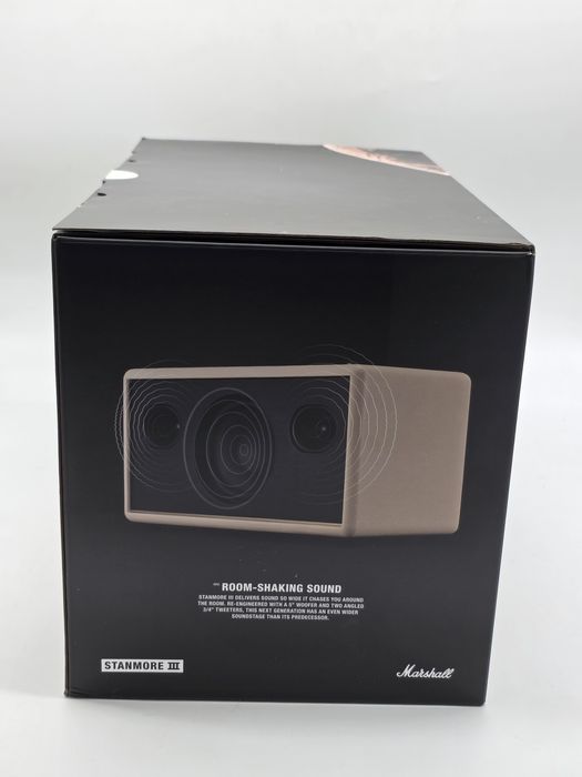 Boxa Bluetooth Marshall Stanmore III, Speaker Cream, SIGILATA