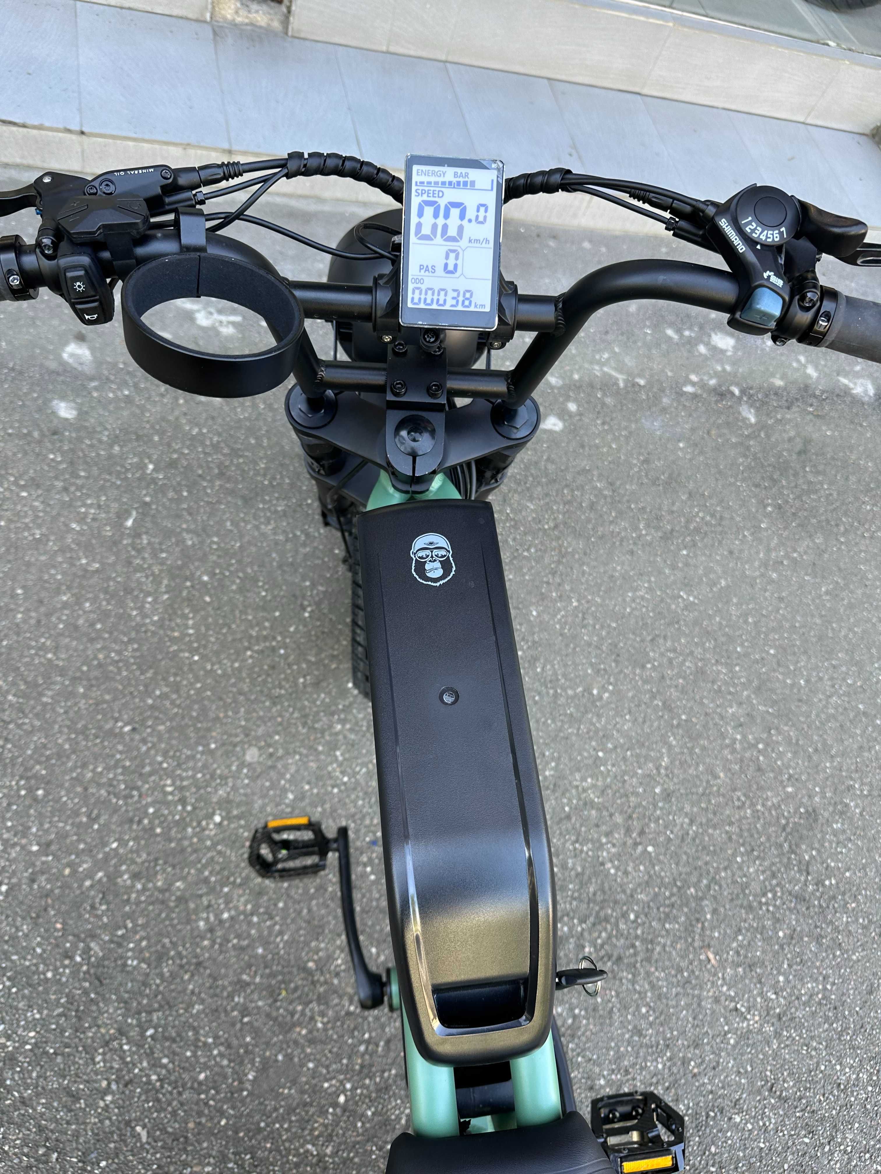 Bicicleta  Electrica Ape Ryder Bonobo cu autonomie de 70-100 KM