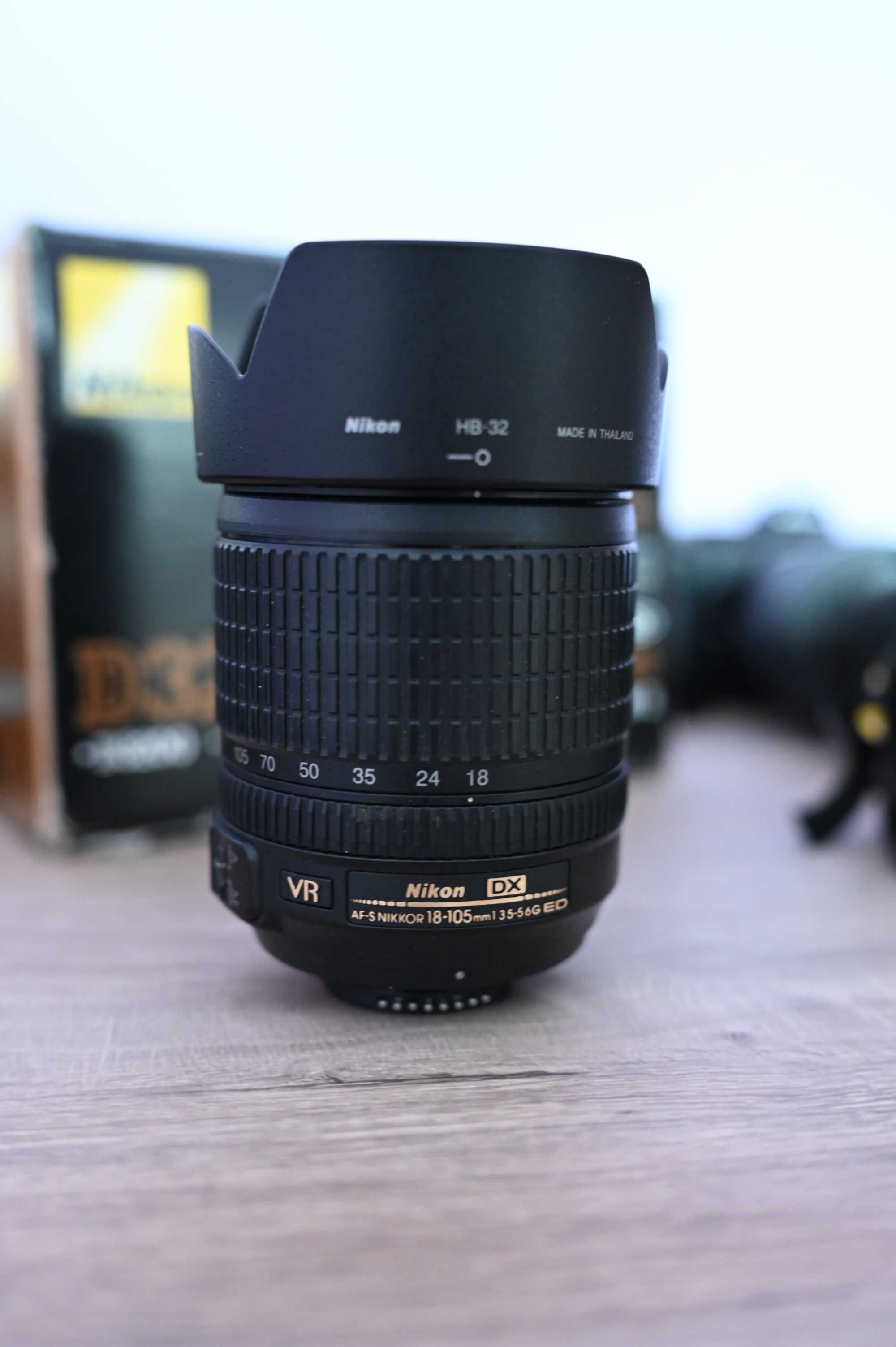 Nikon D3200 със обективи