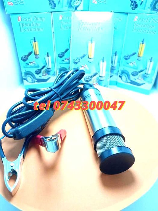 Pompa Submersibila 12 Volti Pentru Tras Vin 38 Milimetri Grosime