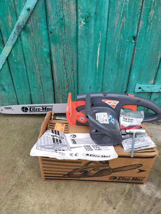 Нови италиански ектрически верижни триони Oleo Mac