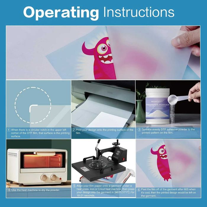 НОВО A4 50 бр Холографско DTF трансферно фолио за печат , ДТФ хартия