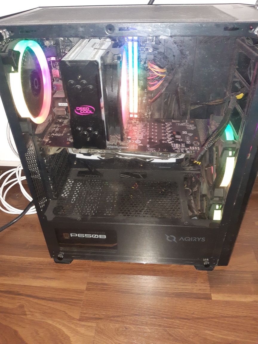 Vând sistem gaming i5 rx 580 8 gb