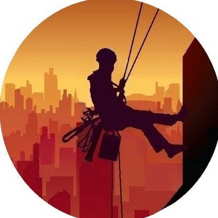 Высотные работы. Альпинист. Хизмати 24/7 Alpinist.
