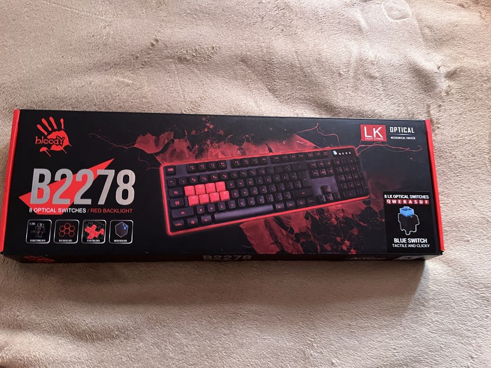 Игрвоая клавиатура Bloody B2278