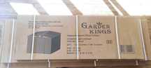 Градинска барака стоманена Garden Kings  259 x 257 x 202 см