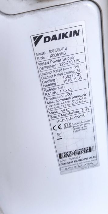 Инверторен климатик Daikin Profesional 18000 BTU