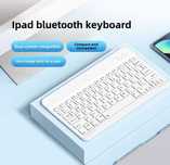 Tastatura Bluetooth Ultra-Slim, portabila, reincarcabila, alb, noua