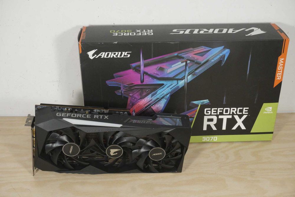 Видеокарта RTX 3070 8GB Aorus Master / вкл ДДС