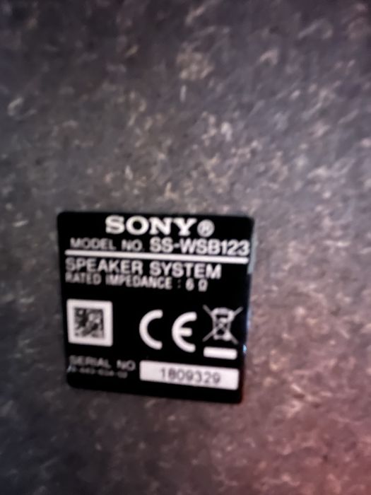 Sistem 2 boxe plus subwoofer Sony