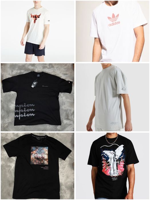 Мъжки тениски Under Armour,Champion,Adidas и още - различни размери