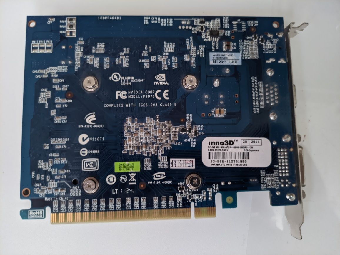 Продам видеокарту gt 430 1 Gb