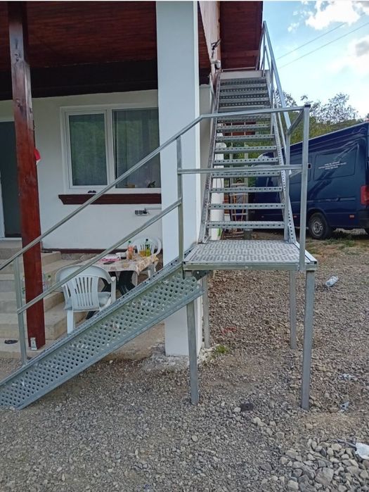 Scara zincata galvanizata la comandă oriunde în tara oferim și montaj