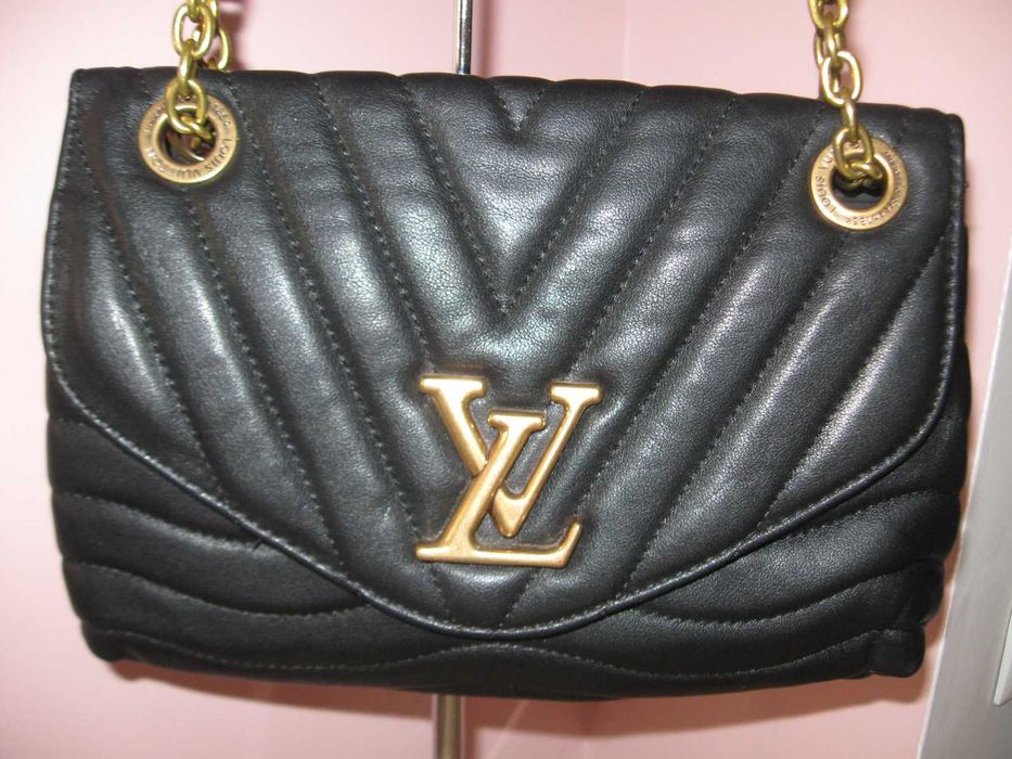 Louis Vuitton оригинална дамска чанта естествена кожа