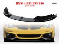 Lip Prelungire Trim M Splitter Ornament Negru Bara Frontală BMW 4 F32