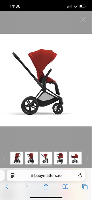 Carucior cu landou cybex priam