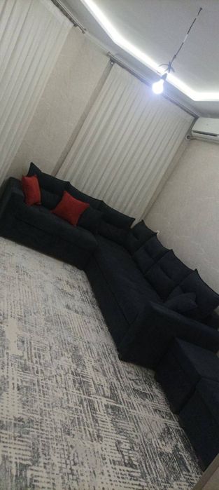 Гостинный Диван с пуфигом