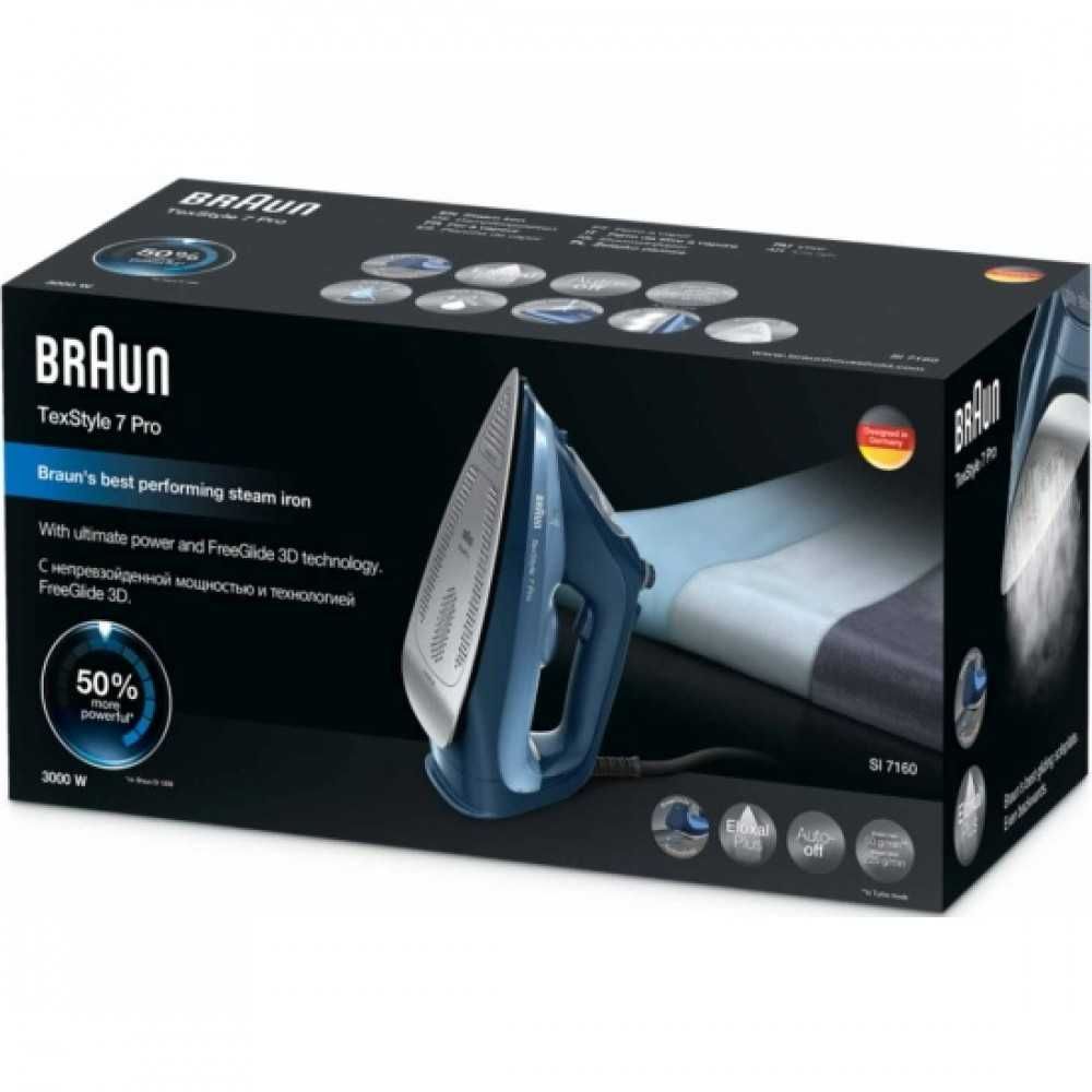 Паровой утюг Braun TexStyle 7 SI7160BL