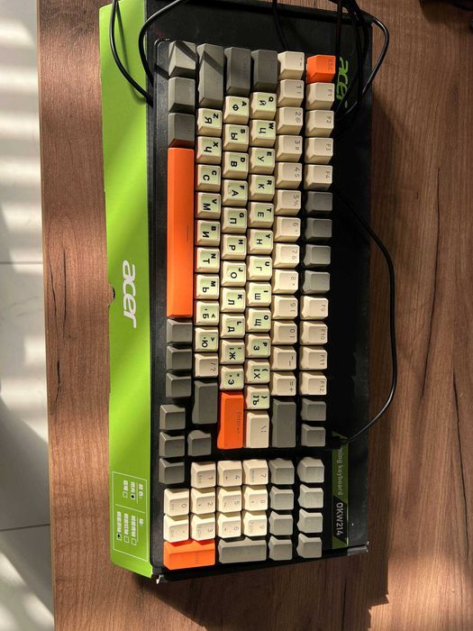 Игровая механическая клавиатура Acer OKW214 (Retro Style)