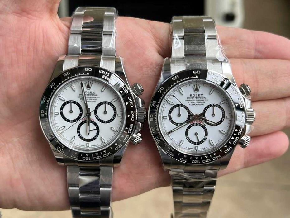 Rolex Daytona 4131 silver / black dial