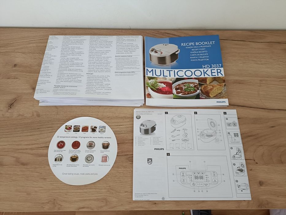 Multicooker Philips, Nou-Nouț.