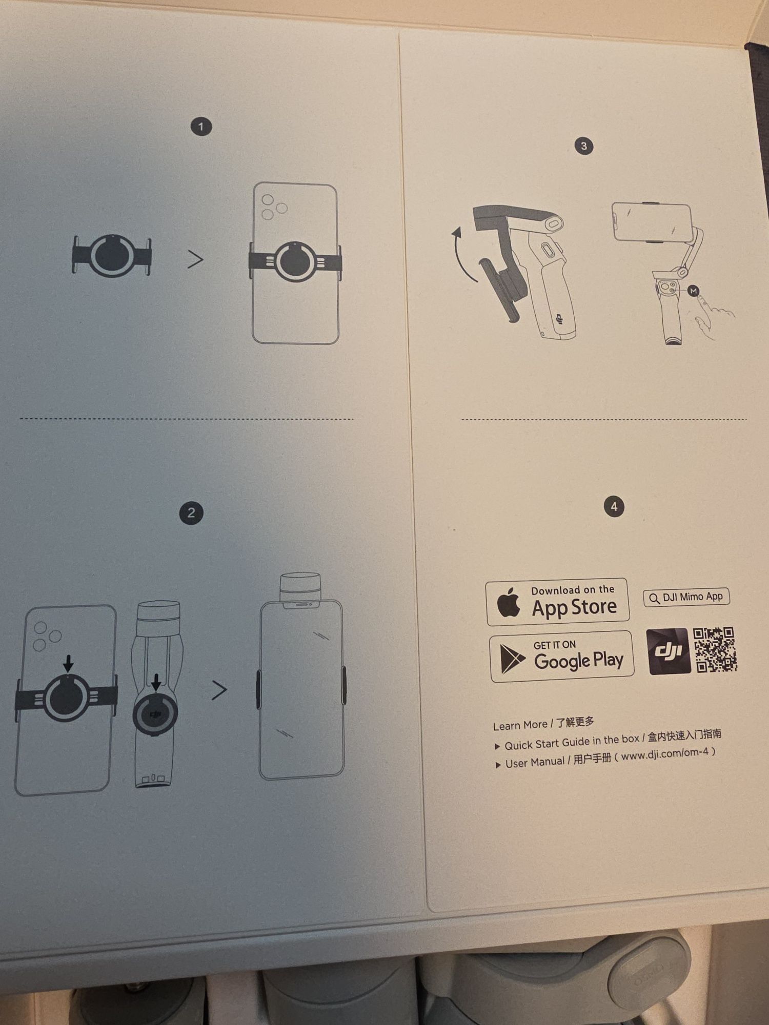 Dji Osmo Mobile 4 combo