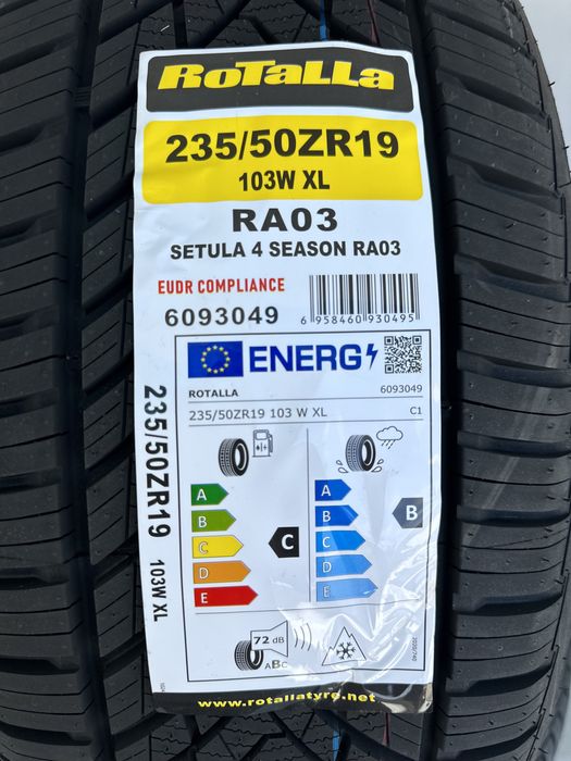 Всесезонен спорт пакет ROTALLA 235/50R19 103W XL 255/45R19 104Y XL