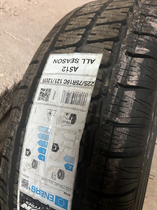 Jantă + anvelopă 225/75R/16C all seasons NOI
