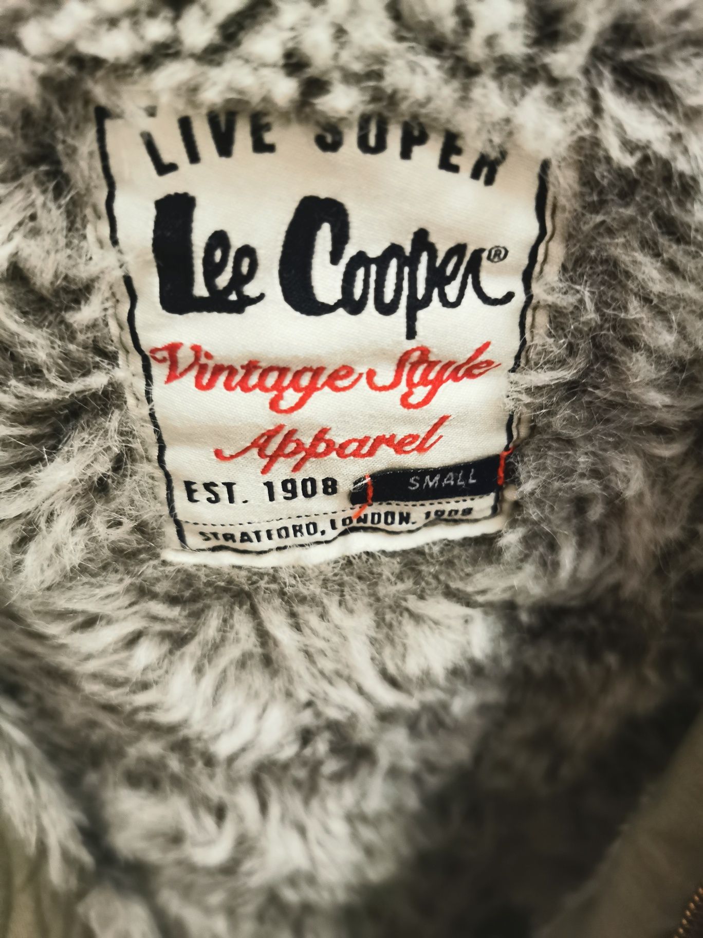 Vand geaca parka barbat de iarna LeeCooper