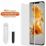 3D UV Стъклен протектор ТЕЧНО ЛЕПИЛО Huawei Mate 50 40 Pro / P40 Pro +